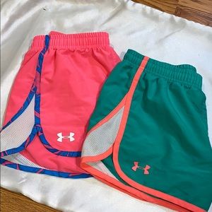 Under Armor girls shorts!